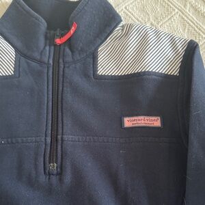 Vineyard Vines Navy and White Sweatshirt